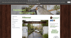 Desktop Screenshot of kleintierpark-mingolsheim.com
